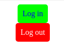 Conditional statement for log in and log out buttons