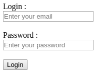 Exercic, create a connection form