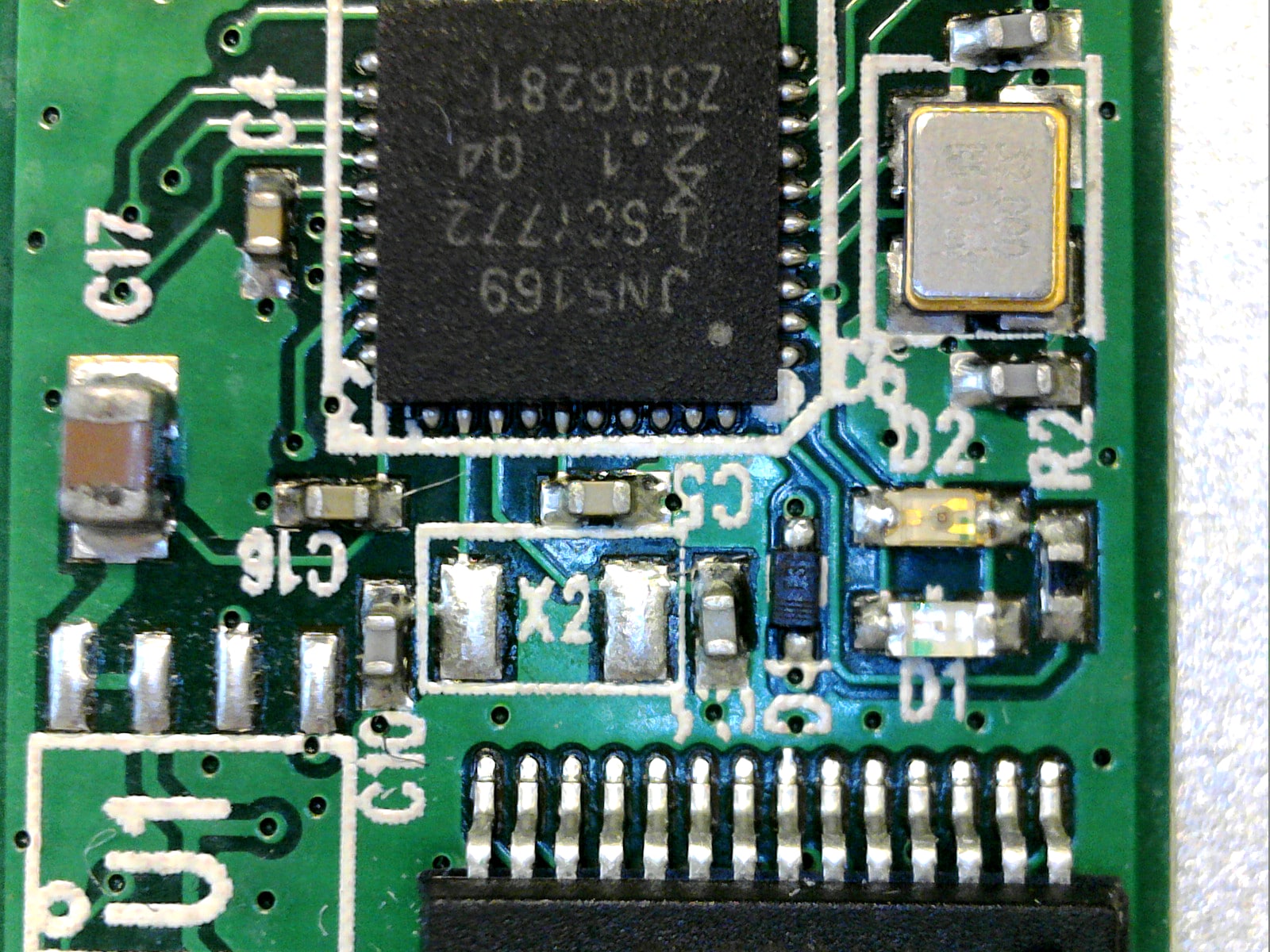 JN5169 of the NXP OM15020 USB DONGLE, JN5169 module