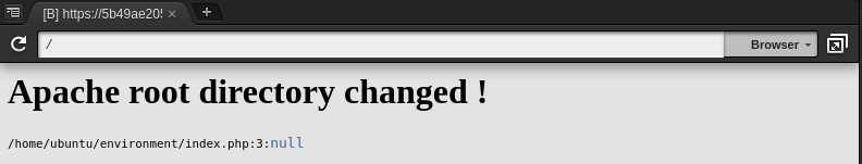.htaccess n'est pas activé sur les serveur Apache sur AWS Cloud9