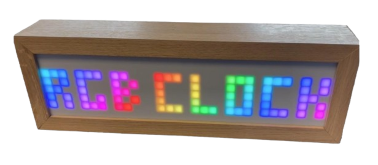 Horloge RGB